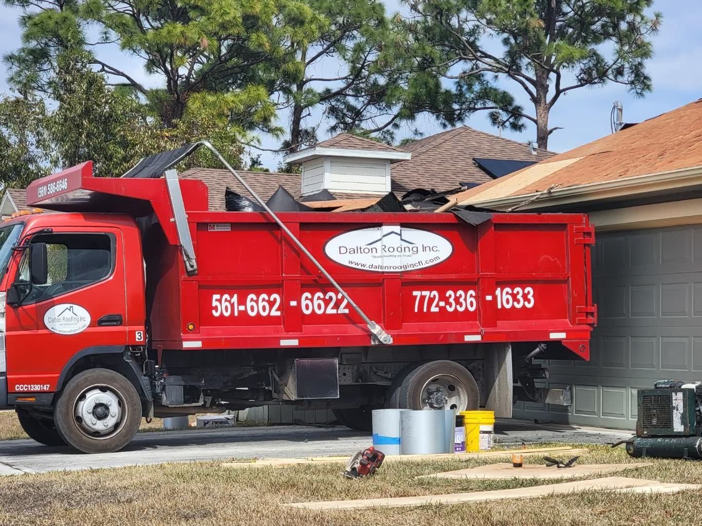 Dalton Roofing residential project in Port St. Lucie